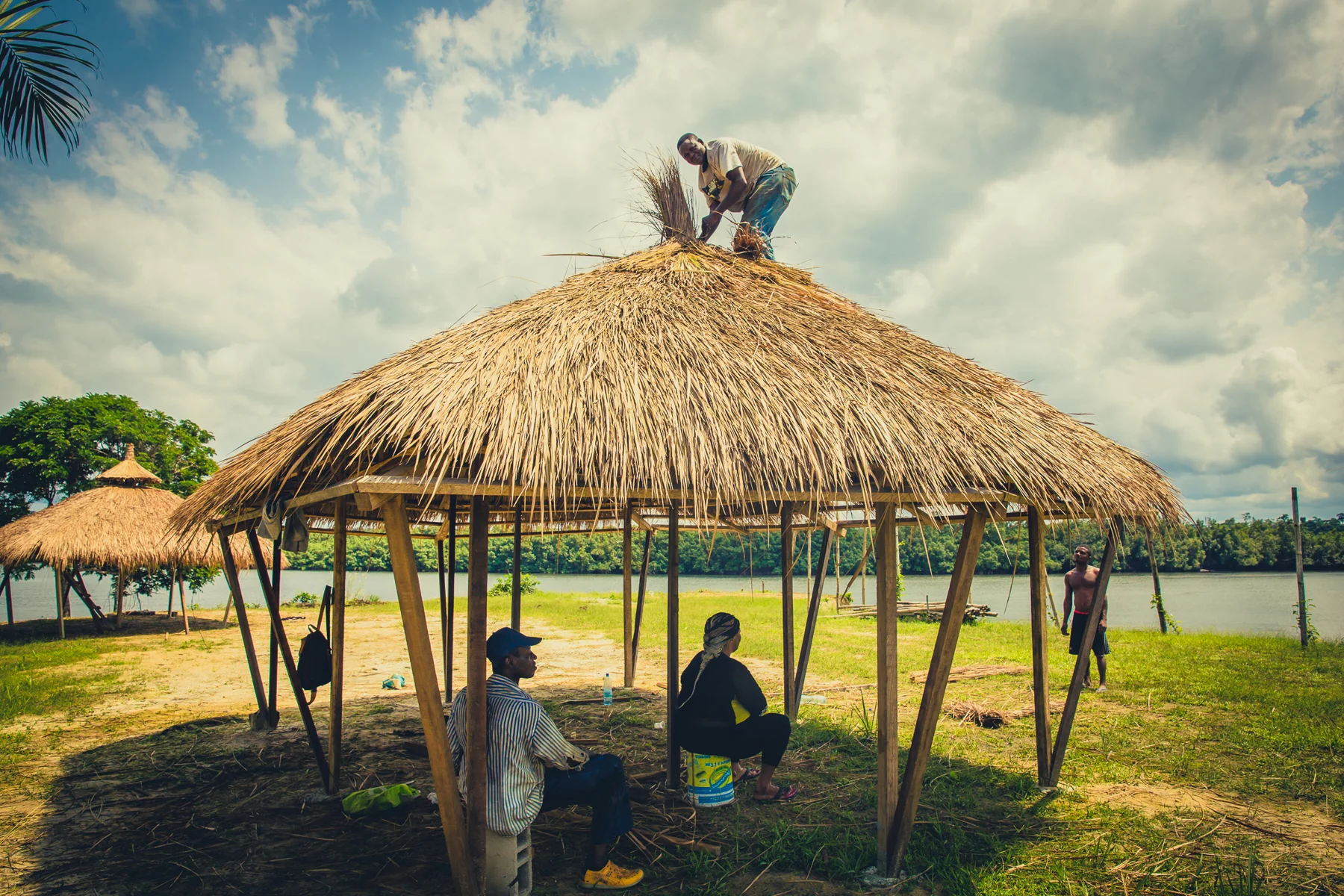 Les espaces de repos à Ndossi