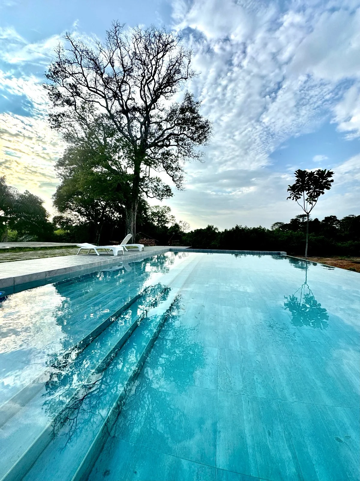 L’eau, le calme, l’horizon.